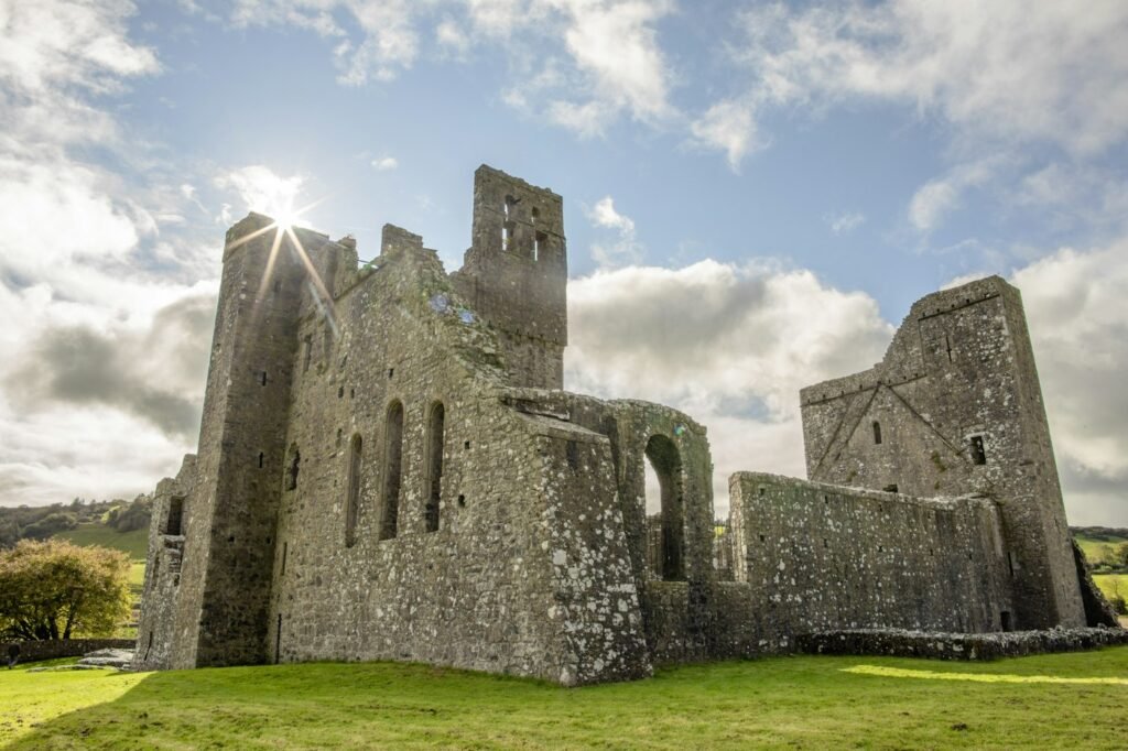 Irish castle ruins